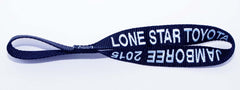 Custom winch hook pull strap, lead, handle - (2 sided embroidery)